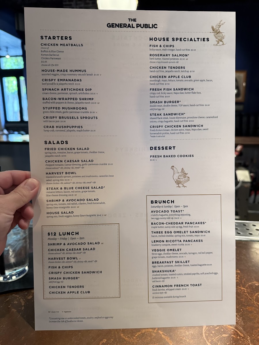 The General Public Menu - Image 2