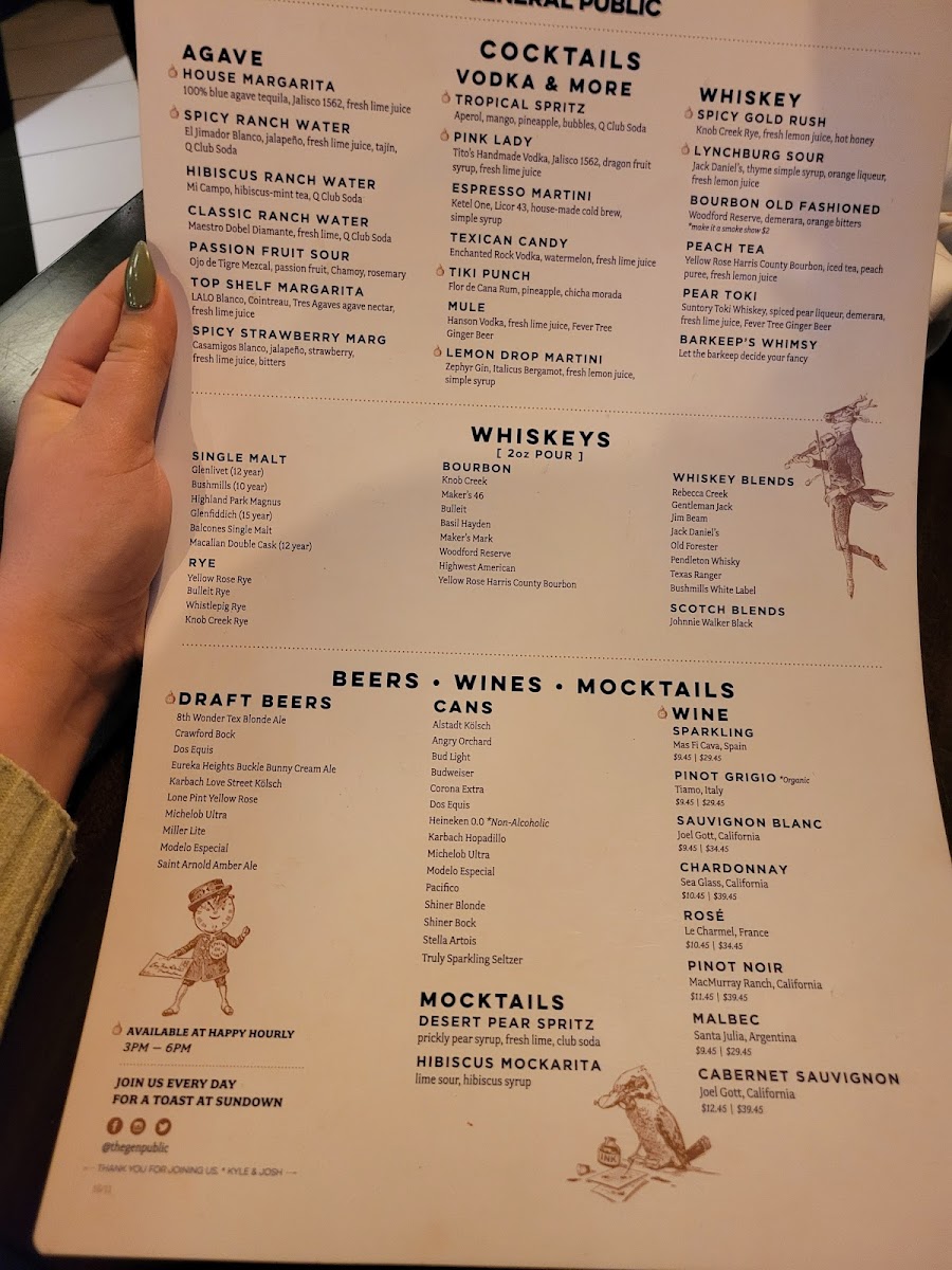 The General Public Menu - Image 4